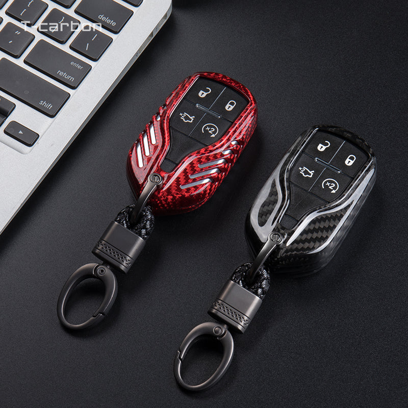Maserati Carbon Fiber Key Fob Case (Model A) - T-Carbon Official