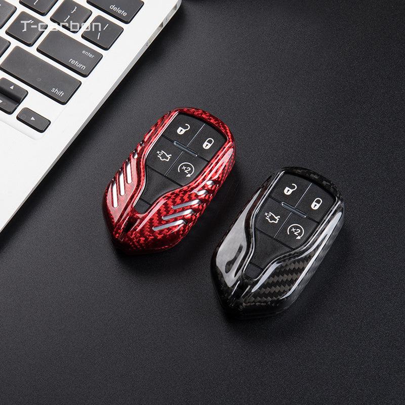 Maserati Carbon Fiber Key Fob Case (Model A) - T-Carbon Official