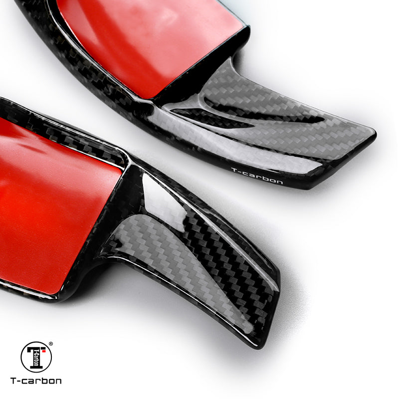 T-Carbon for Mercedes Benz Carbon Fiber Paddle Shifters (Model D: 2021)