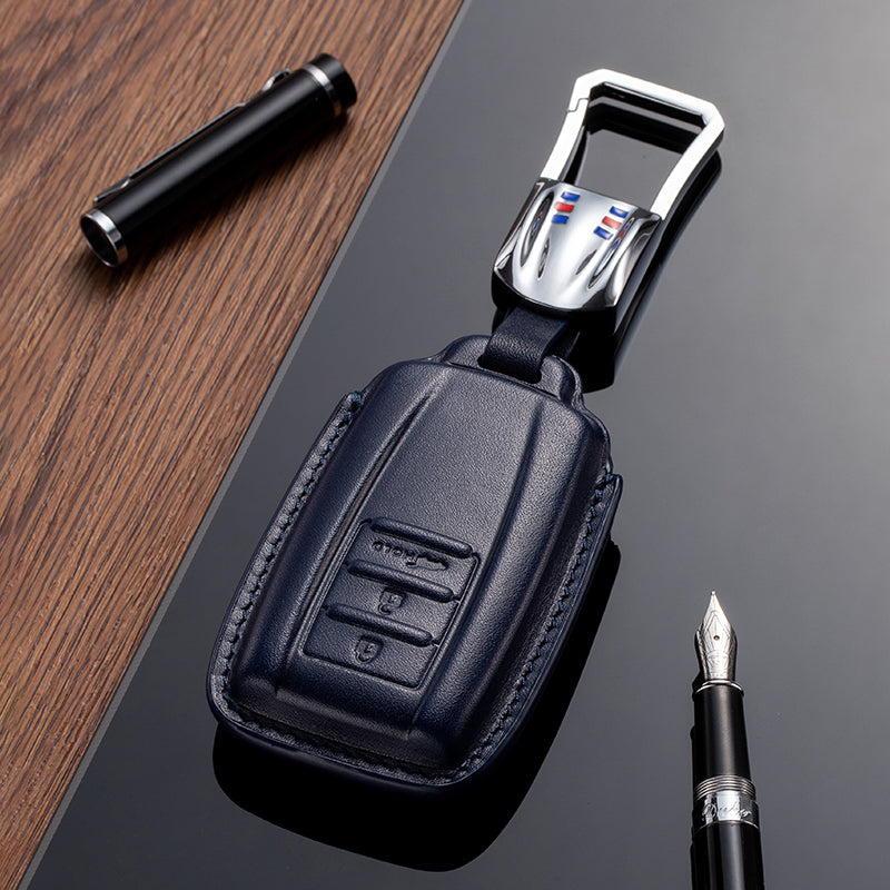 Leather Key Fob Cover for Acura (Model A) - T-Carbon Official Store