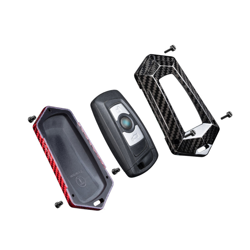 T-Carbon for BMW Carbon Fiber Transformers Key Fob Case (Model A) - T-Carbon Official Store