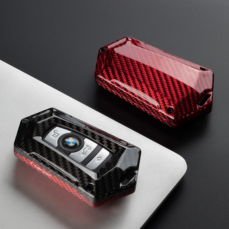T-Carbon for BMW Carbon Fiber Transformers Key Fob Case (Model A) - T-Carbon Official Store