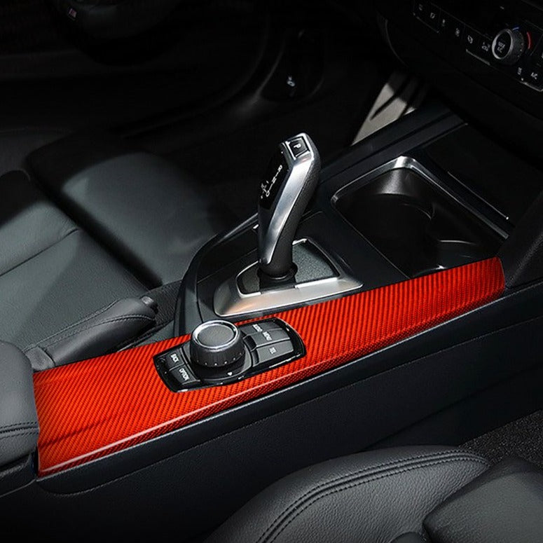 Carbon Fiber Central Console Cover for BMW (Model C)