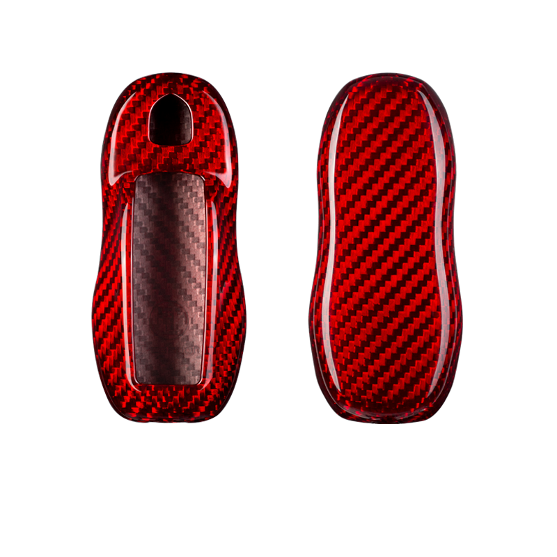 T-Carbon for Porsche Carbon Fiber Key Fob Case (Model A) - T-Carbon Official Store