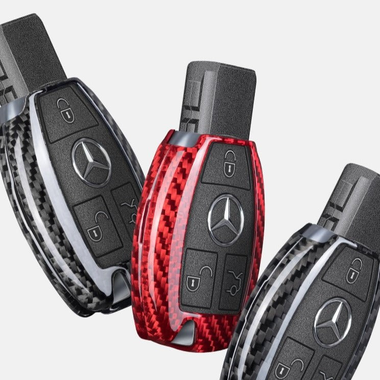 Mercedes Benz Carbon Fiber Key Fob Case (Model A) - T-Carbon Official