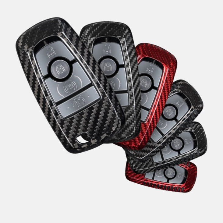 Ford Carbon Fiber Key Fob Case (Model C) - T-Carbon Official