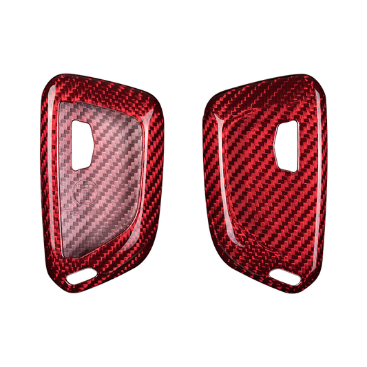 T-Carbon for Cadillac Carbon Fiber Key Fob Case (Model D)