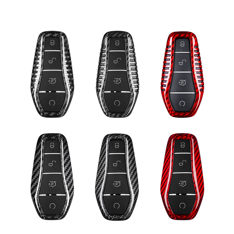 T-Carbon for BYD Carbon Fiber Key Fob Case (Model A)