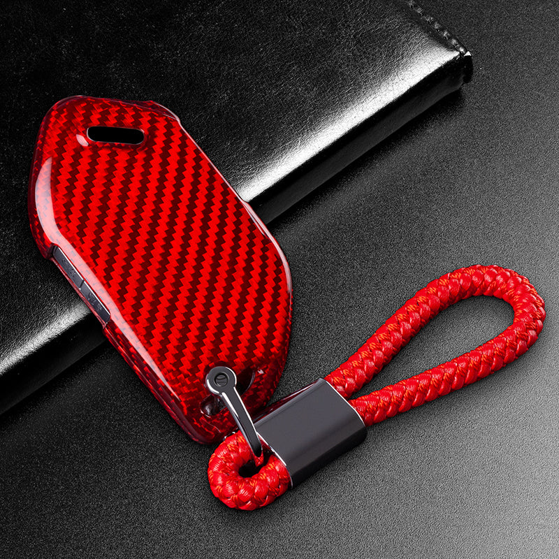 T-Carbon for Kia Carbon Fiber Key Fob Case (Model C)