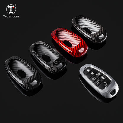 T-Carbon for Hyundai Carbon Fiber Key Fob Case (Model B)