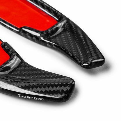 T-Carbon for Kia Carbon Fiber Paddle Shifters (Model B)