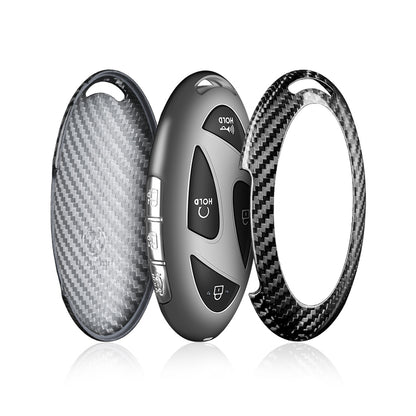 T-Carbon for Hyundai Carbon Fiber Key Fob Case (Model C)
