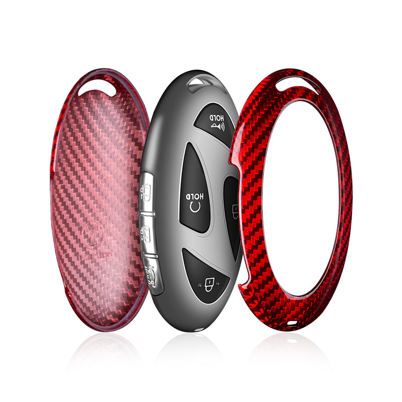 T-Carbon for Hyundai Carbon Fiber Key Fob Case (Model C)
