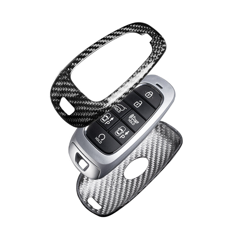 T-Carbon for Hyundai Carbon Fiber Key Fob Case (Model B)