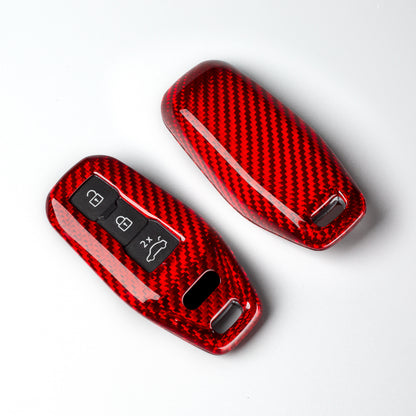 Калъф за ключодържател Audi Carbon Fiber (модел D)