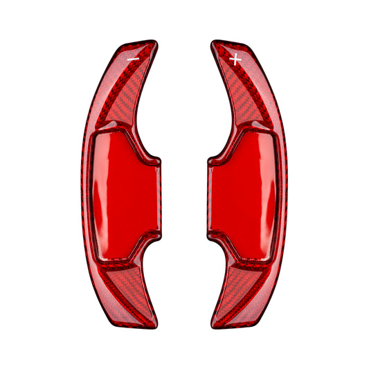 T-Carbon for Ford Mustang Carbon Fiber Paddle Shifters (Model C)