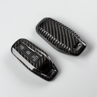 Калъф за ключодържател Audi Carbon Fiber (модел D)
