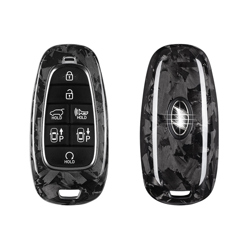 T-Carbon for Hyundai Carbon Fiber Key Fob Case (Model B)