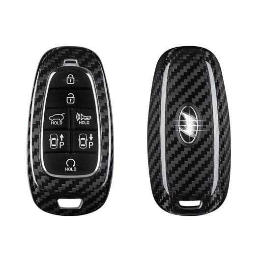 T-Carbon for Hyundai Carbon Fiber Key Fob Case (Model B)