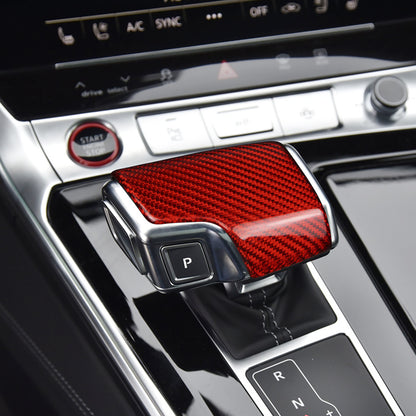 Carbon Fiber Gear Selector Cover for Audi (Model G)