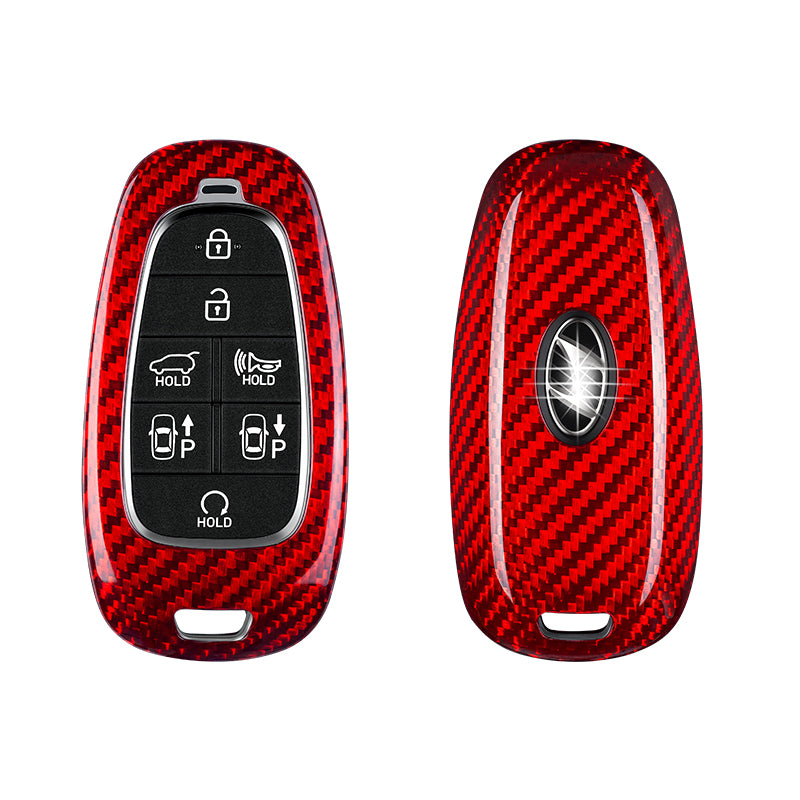 T-Carbon for Hyundai Carbon Fiber Key Fob Case (Model B)