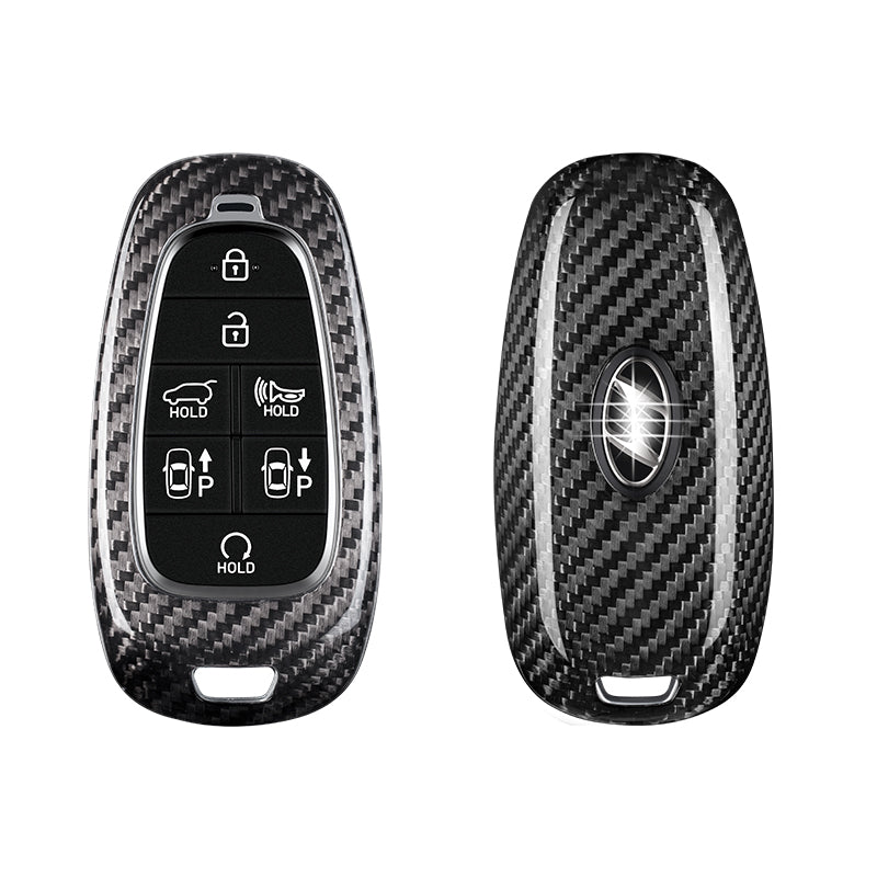 T-Carbon for Hyundai Carbon Fiber Key Fob Case (Model B)