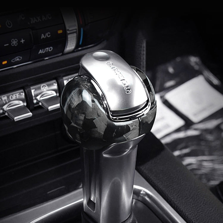 Carbon Fiber Gear Selector Cover for Ford Mustang (Model A)
