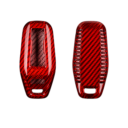 Калъф за ключодържател Audi Carbon Fiber (модел D)