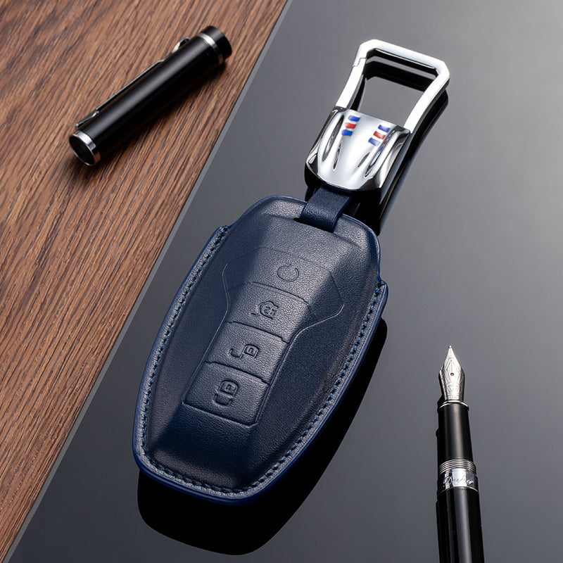 Leather Key Fob Cover for BYD (Model A)