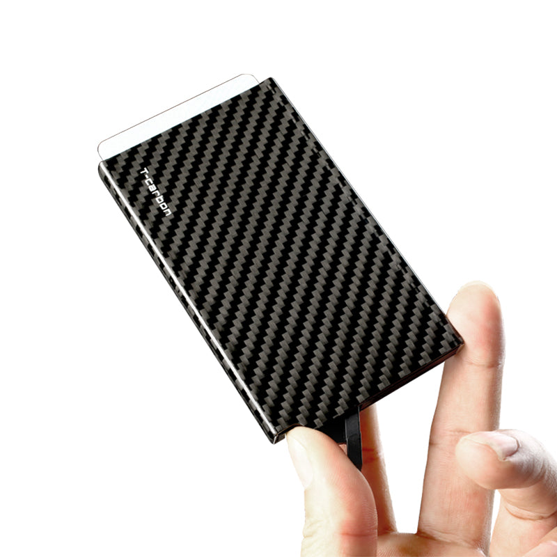 T-Carbon Accessories Carbon Fiber Pocket-Sized Credit Card Holder