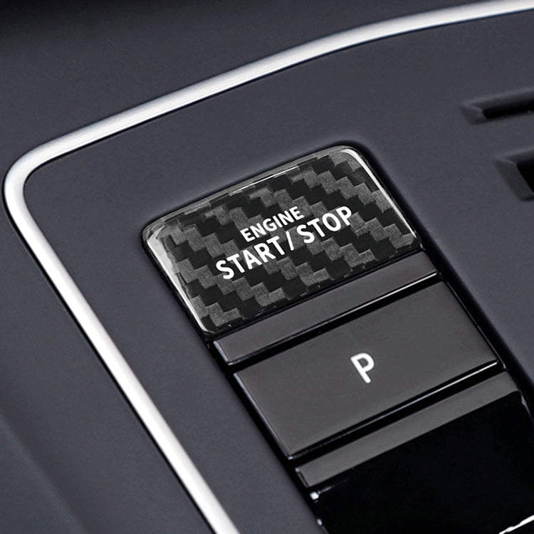 Carbon Fiber Start Stop Button for Volkswagen (Model F)