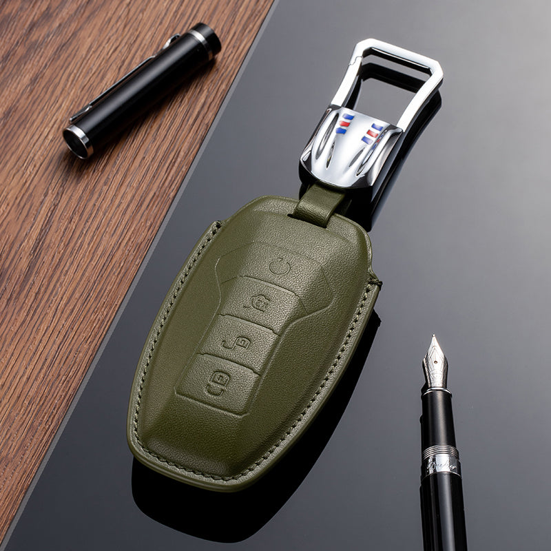 Leather Key Fob Cover for BYD (Model A)