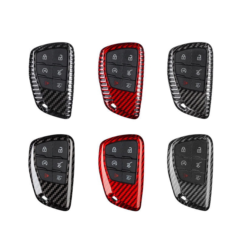 T-Carbon for GMC Carbon Fiber Key Fob Case (Model C)