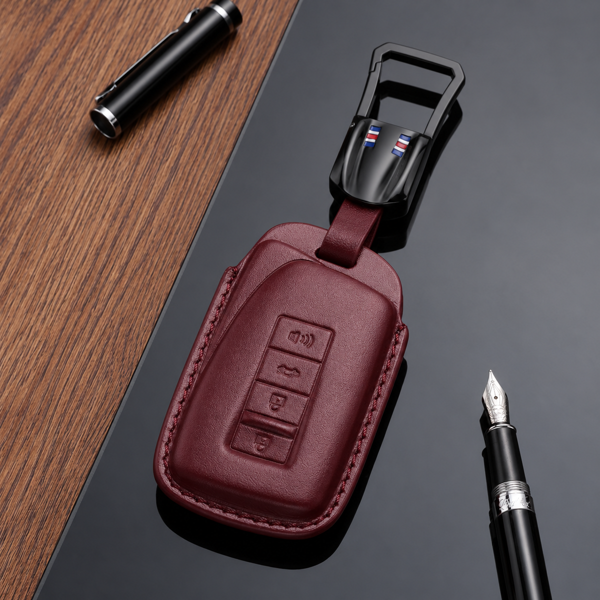 Leather Key Fob Cover for Lexus (Model B/C) - T-Carbon Official Store