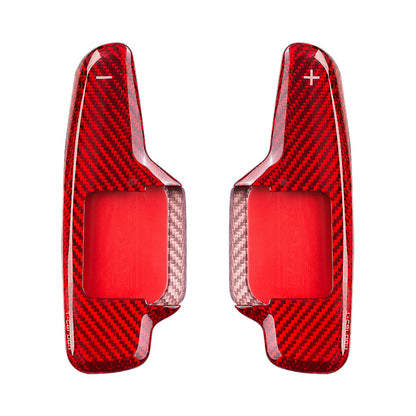 T-Carbon for Chevrolet Corvette Carbon Fiber Paddle Shifters (Model B: Corvette C8)