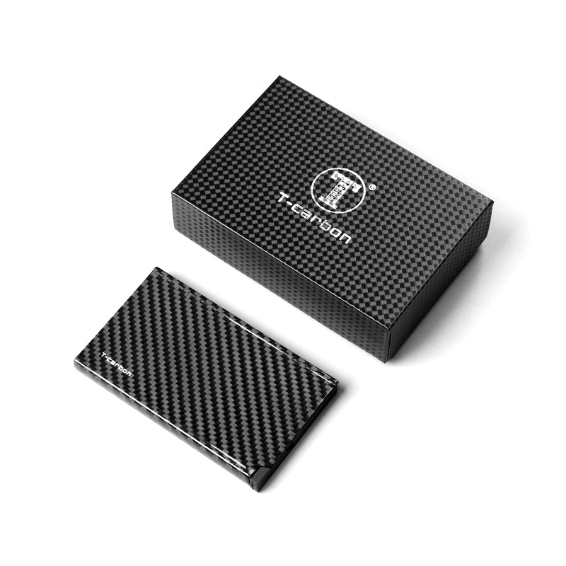 T-Carbon Accessories Carbon Fiber Pocket-Sized Credit Card Holder