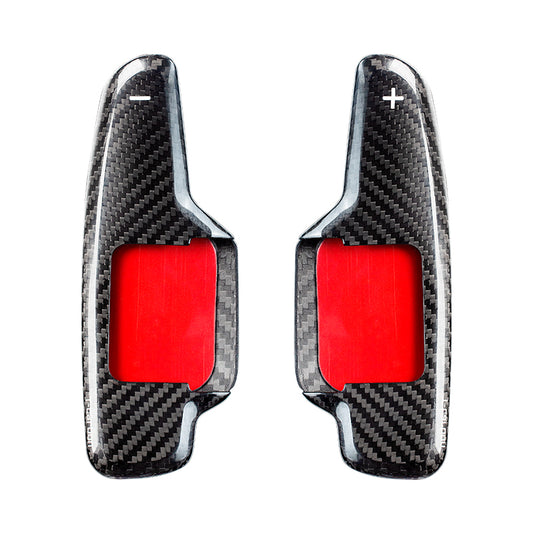 T-Carbon for Chevrolet Corvette Carbon Fiber Paddle Shifters (Model B: Corvette C8)