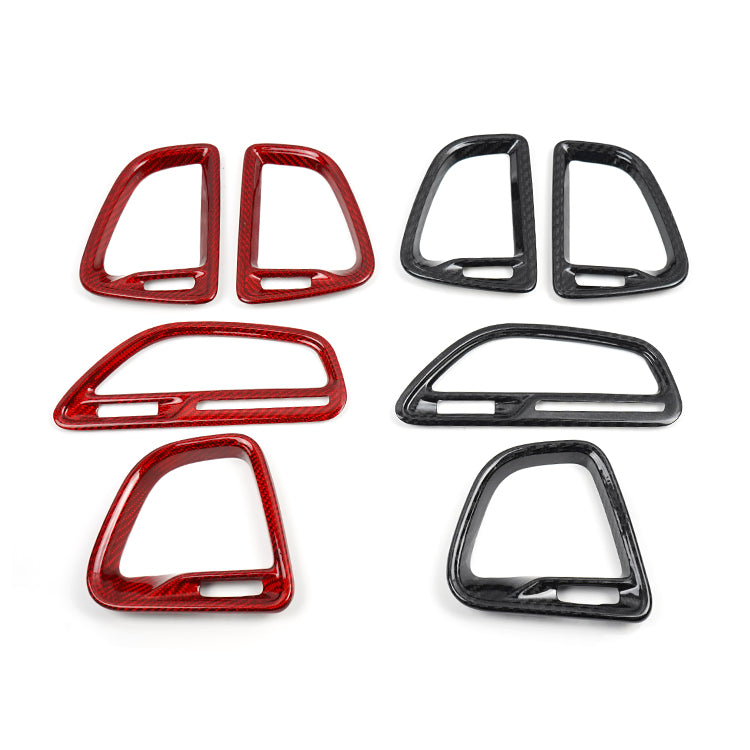 Carbon Fiber Front AC Vents Cover for Dodge (Model A)