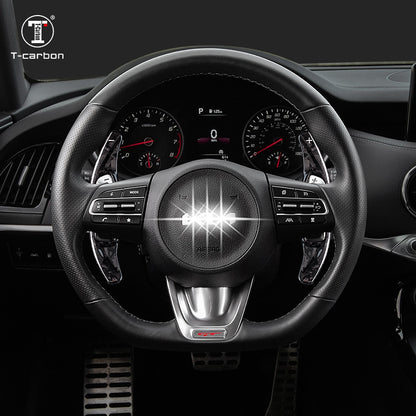 T-Carbon for Kia Carbon Fiber Paddle Shifters (Model B)