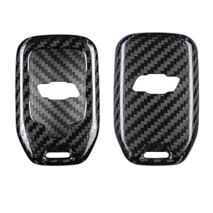 Отворете изображението в слайдшоу, Chevrolet Carbon Fiber Key Fob Case (Model B)
