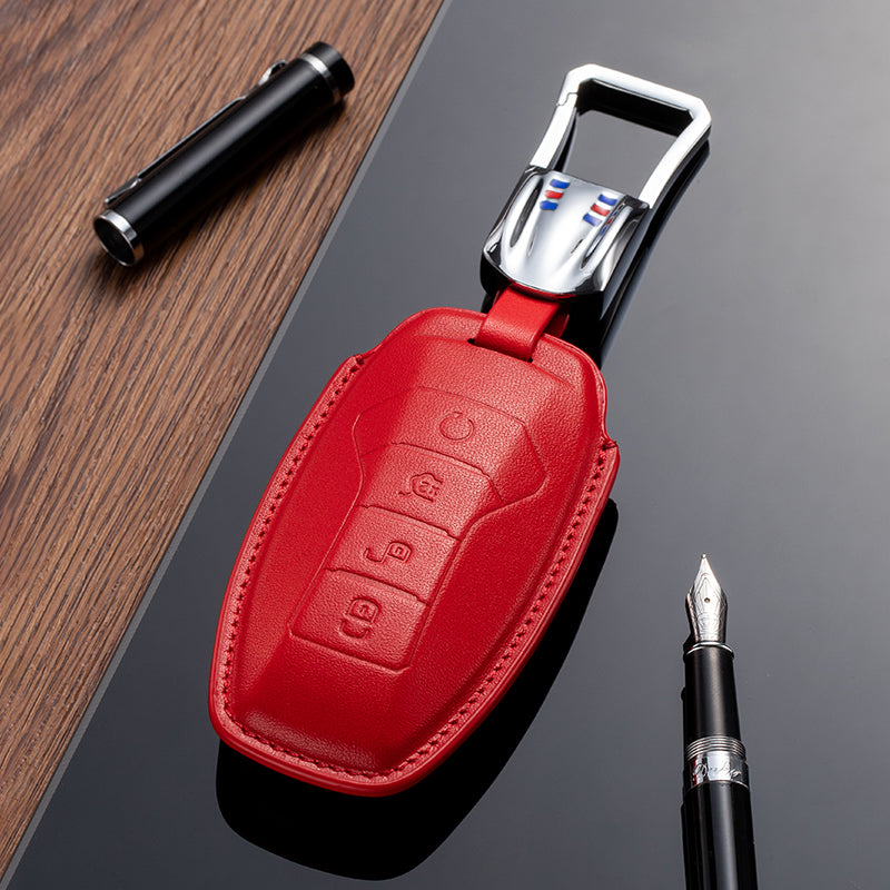 Leather Key Fob Cover for BYD (Model A)