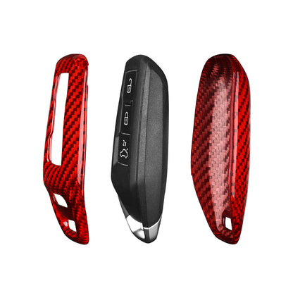 Калъф за ключодържател Audi Carbon Fiber (модел D)