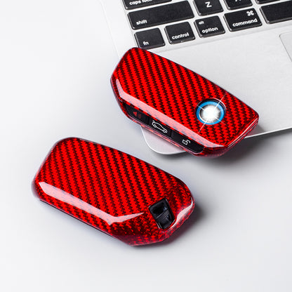 T-Carbon for BMW Carbon Fiber Key Fob Case (Model D)