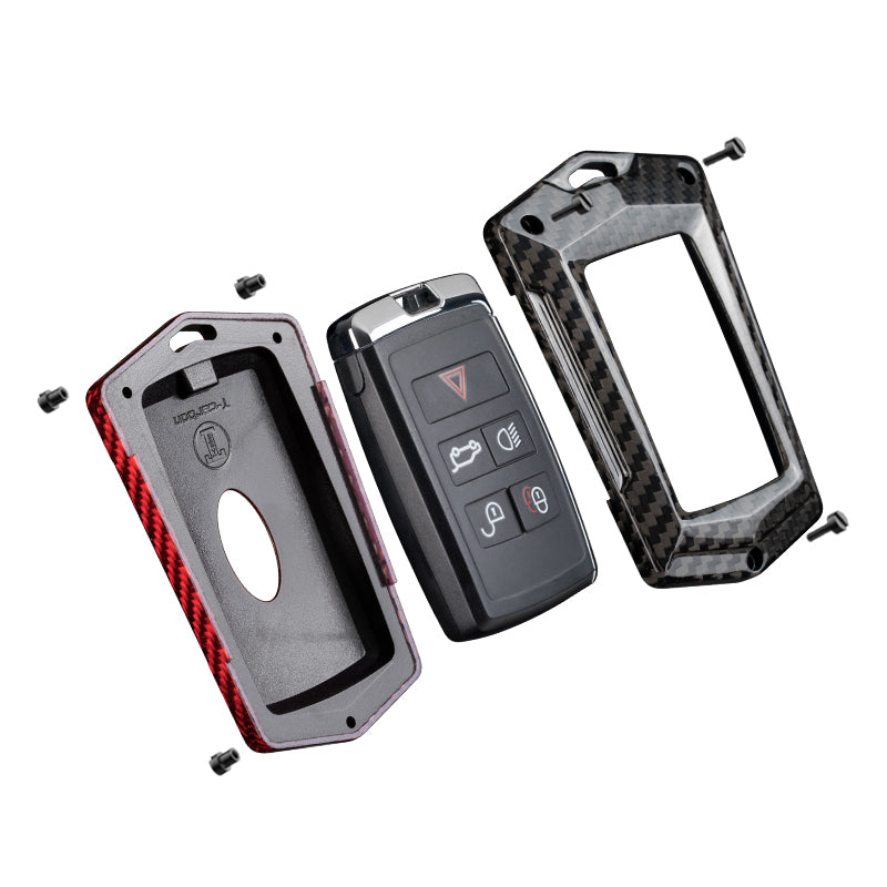T-Carbon for Land Rover Range Rover Carbon Fiber Transformers Key Fob Case (Model B)