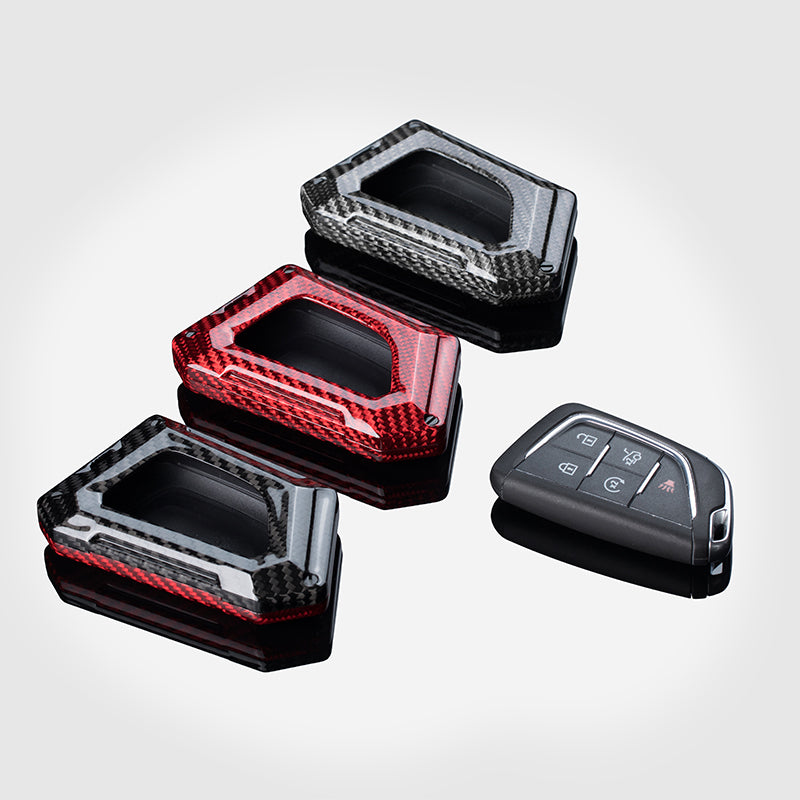 T-Carbon for Cadillac Carbon Fiber Transformers Key Fob Case (Model D)
