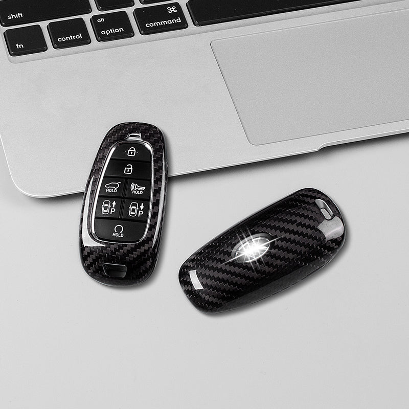 T-Carbon for Hyundai Carbon Fiber Key Fob Case (Model B)