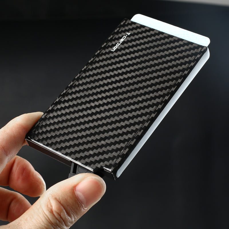 T-Carbon Accessories Carbon Fiber Pocket-Sized Credit Card Holder