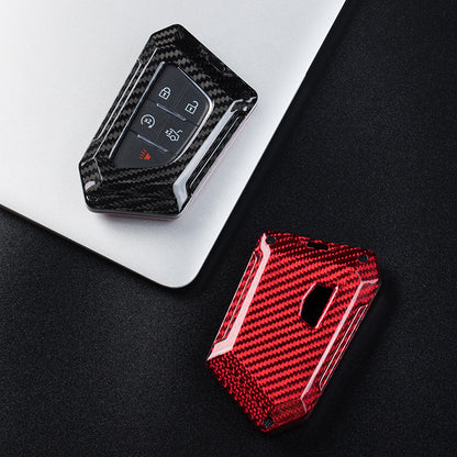 T-Carbon for Cadillac Carbon Fiber Transformers Key Fob Case (Model D)