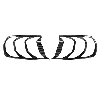 Carbon Fiber Tail Light Cover for Ford Mustang (Model B)