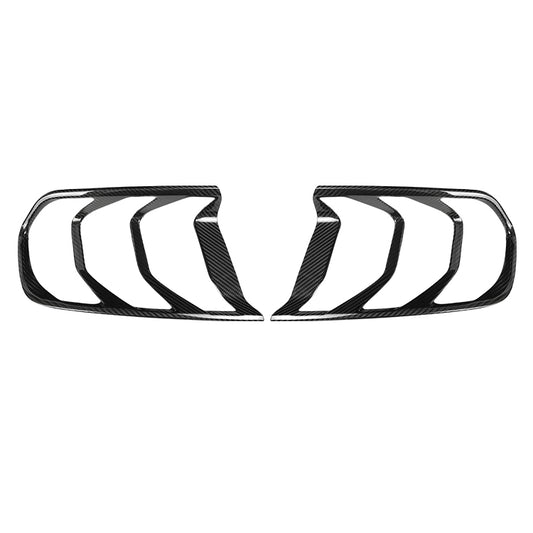 Carbon Fiber Tail Light Cover for Ford Mustang (Model B)